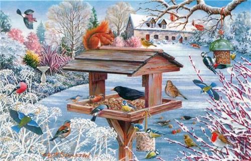 House of Puzzles Crumbs Of Comfort - BIG 250 Piece Jigsaw Puzzle