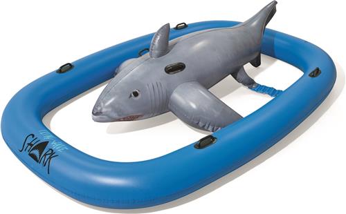 Bestway - Tidal Wave Shark Ride - opblaasbare rodeo haai - 310x213cm