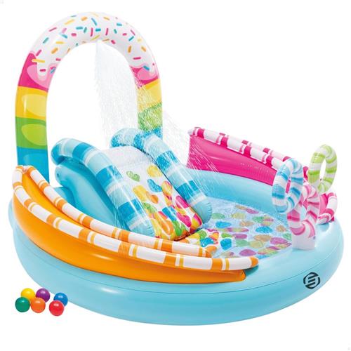 Equivera Kinderzwembad Met Glijbaan - Kinderzwembad - Speelzwembad Met Glijbaan - Kinderzwembad Playcenter - Kinder Zwembad - Speelzwembad