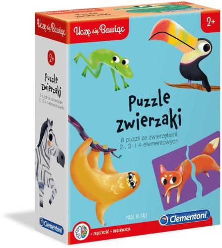 Clementoni Puzzel Dieren - Leerzaam Speelgoed voor Peuters