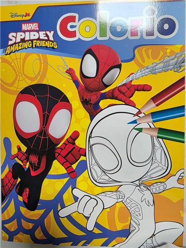 Marvel - Spidey and his amazing friends kleurboek - 32 kleurplaten - Colorio - superhelden