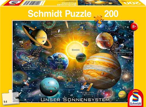 Schmidt Spiele Our solar system Blokpuzzel 150 stuk(s) Kruiden
