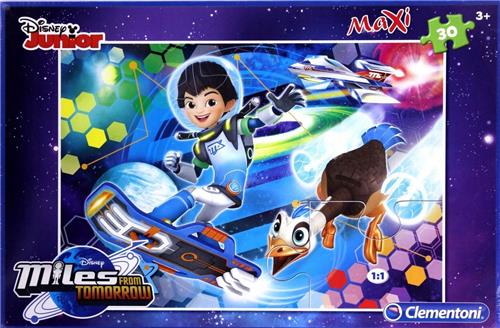 Clementoni Maxi Puzzel 30 Stuk - Miles van Morgen