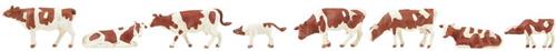 Faller - Cows. brown flecked - FA151903 - modelbouwsets, hobbybouwspeelgoed voor kinderen, modelverf en accessoires