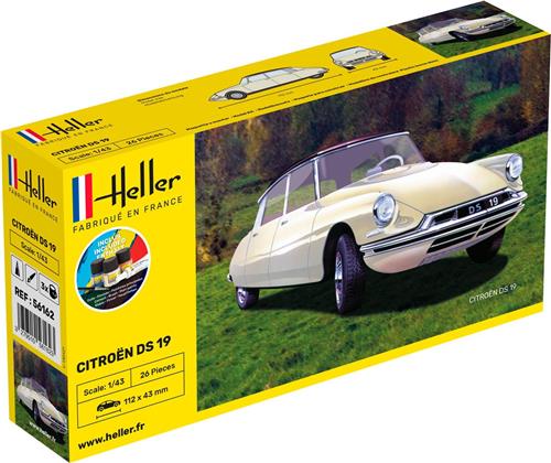 Heller - 1/43 Starter Kit Citroen Ds 19hel56162 - modelbouwsets, hobbybouwspeelgoed voor kinderen, modelverf en accessoires