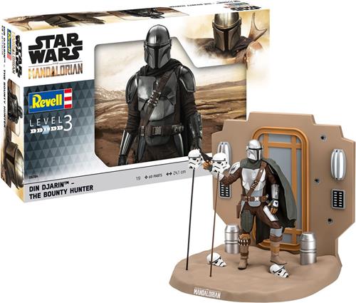 1:9 Revell 06784 Star Wars - The Mandalorian: The Bounty Hunter Plastic Modelbouwpakket