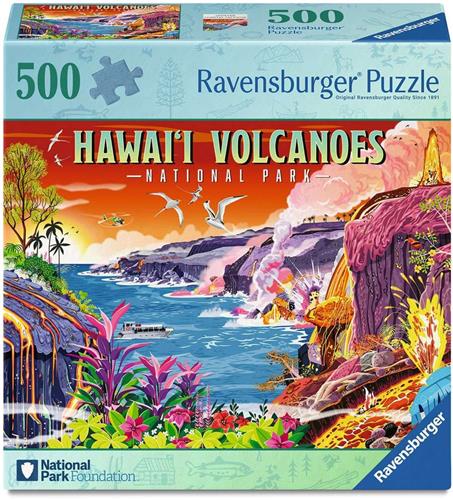 Ravensburger Hawaii Volcanoes National Park Puzzel 500 Stukjes | National Parks Collectie | Landschap Legpuzzel