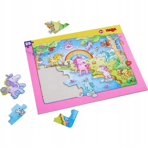 Haba Puzzel Eenhoorn 25 Stukjes met Frame
