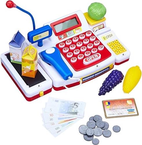 Equivera Speelgoed Kassa - Speelgoed Kassa - Kinderspeelgoed - Winkeltje Spelen