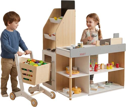 COSTWAY Winkel, kinderwinkel voor meisjes en jongens vanaf 3 jaar