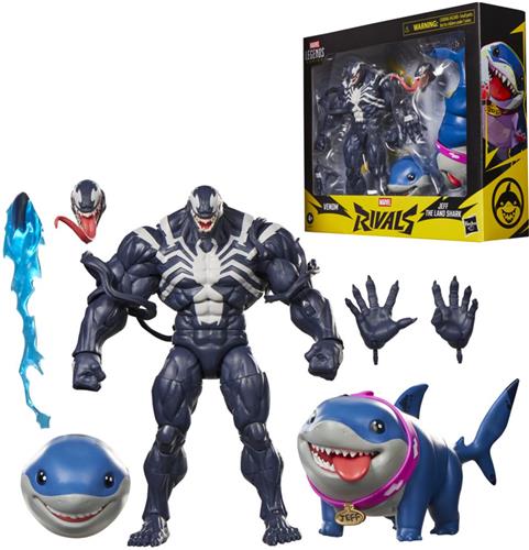 Marvel Legends Series Marvel Rivals Venom & Jeff the Land Shark