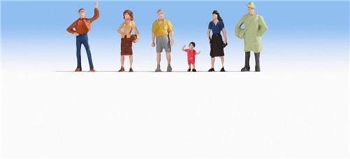 NOCH 38100 N Passanten. figuren Geverfd, Staand