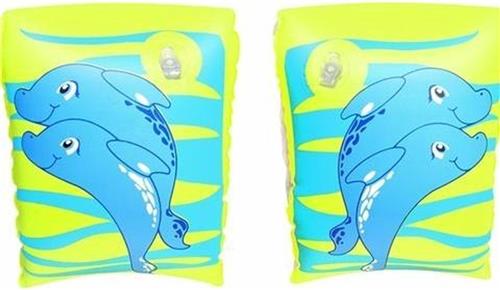 Bestway - Zwemvleugels / Zwemmouwtjes dieren - Groen - 23x15 - 3 tot 6 jaar