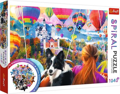 Trefl Trefl - Puzzels - 1040 - Spiraal Puzzel - Ballonfestival
