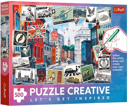 Trefl Stad Legpuzzel - 500 stukjes - Vanaf 10 jaar