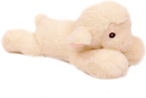 Eco Knuffel Schaap liggend 23 cm