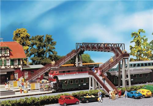 Faller - Voetgangersbrug - modelbouwsets, hobbybouwspeelgoed voor kinderen, modelverf en accessoires