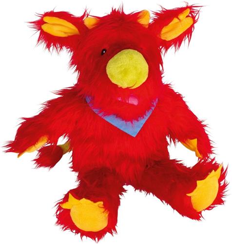Goki Handpop Monster Hardi Rood 42 Cm