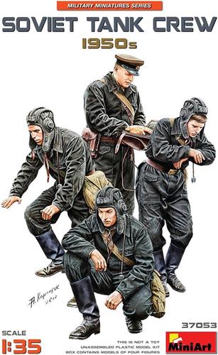 Miniart - Soviet Tank Crew 1950s - Min37053 - modelbouwsets, hobbybouwspeelgoed voor kinderen, modelverf en accessoires