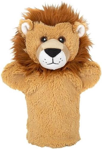 Nature Planet handpop Leeuw - 24 cm - poppenkast dieren poppen - bruin - poppentheater