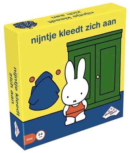 Identity Games - Nijntje Kleedt Zich Aan - 2 tot 4 jaar - 75 opdrachtkaarten
