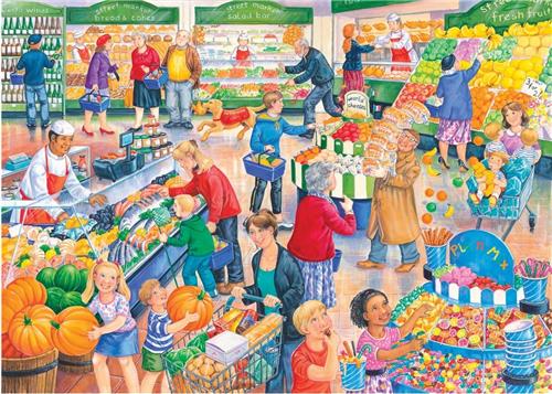House of Puzzles Supermarket Dash - BIG 250 Piece Jigsaw Puzzle