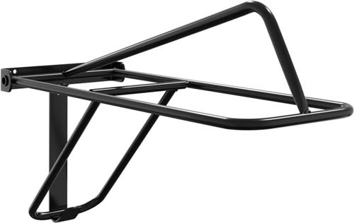 vidaXL - Zadelrek - inklapbaar - wandgemonteerd - ijzer - zwart