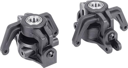 Reely RE-6538524 Reserveonderdeel Fusee, C-hub, wielmeenemer en wielmoer