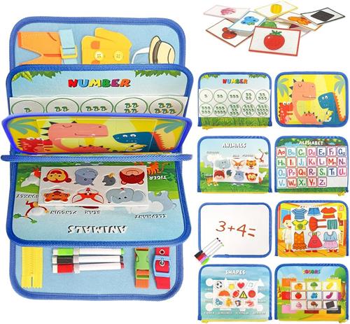 Solacis Speelgoed voor onderweg - Speelgoed voor in de auto - Reisspeelgoed - Speelgoed voor op reis - Autospeelgoed onderweg - Must have voor op reis!