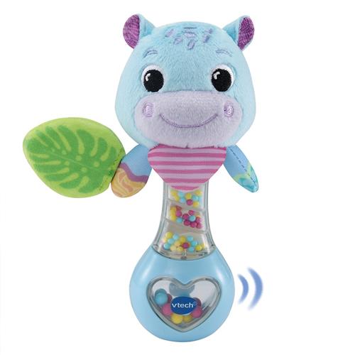 VTech Baby Babys Hippo-Rassel, Jongen/meisje, 3 maand(en), Meerkleurig