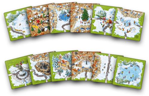 Carcassonne Mini Uitbreiding 4 Seizoenen Winter Bordspel