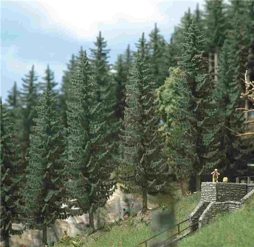 Busch - 2 Fichten 170/195 Mm H0 (Bu6134)