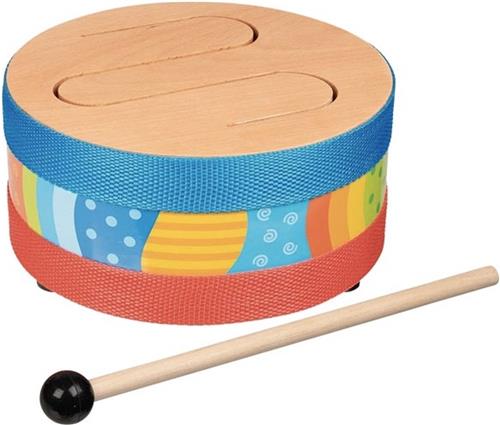 Goki Tongue Trommel - Speelgoedinstrument - Hout