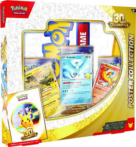 PokÃ©mon TCG: 30th Anniversary - Poster Collection
