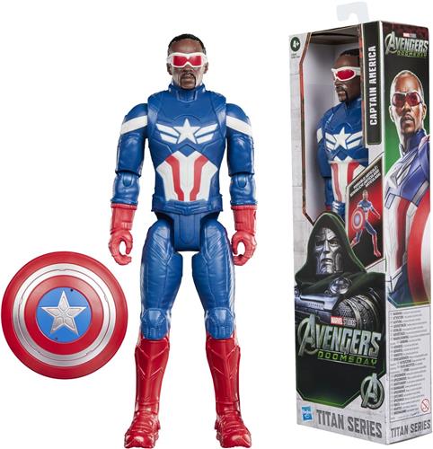 Marvel Studios Avengers - Doomsday Titan Hero Series Captain America - Actiefiguur 30 cm