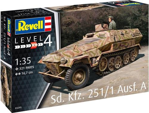 1:35 Revell 03295 Sd.Kfz. 251/1 Ausf.A Plastic Modelbouwpakket