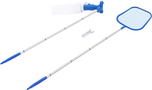 vidaXL 2-delige Onderhoudsset voor zwembad