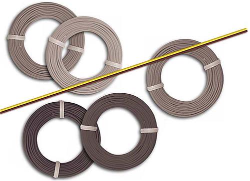 Busch - Flachbandkabel 2-farbig (Bu1780) - modelbouwsets, hobbybouwspeelgoed voor kinderen, modelverf en accessoires