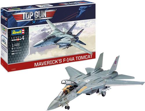 1:48 Revell 03865 Maverick's F-14A Tomcat Top Gun Plastic Modelbouwpakket