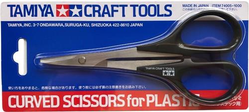 Tamiya 74005 - Gebogen Lexan/polycarbonaat schaar