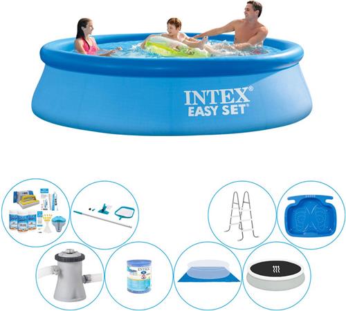 Easy Set Rond 305x76 cm - Deluxe Zwembad Set