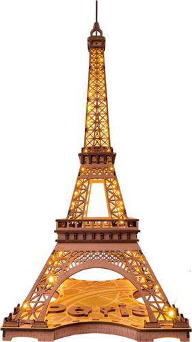 Robotime Rolife - Night of the Eiffel Tower - TGL01 - Eiffeltoren - Bouwpakket - Knutselen - DIY