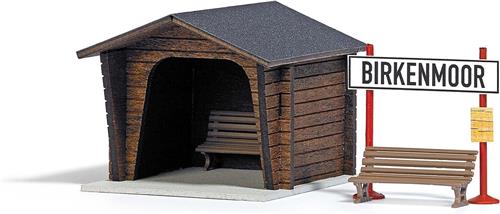 Busch - Haltepunkt Birkenmoor H0 (Bu1463) - modelbouwsets, hobbybouwspeelgoed voor kinderen, modelverf en accessoires
