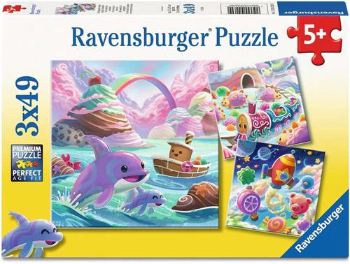 Ravensburger Candy Coastline Puzzel - Kinderpuzzel 49 Stukjes - Vanaf 5 Jaar