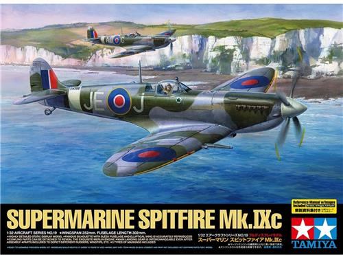 Tamiya 60319 Supermarine Spitfire Mk.IXc  1:32  Plastic Modelbouwpakket