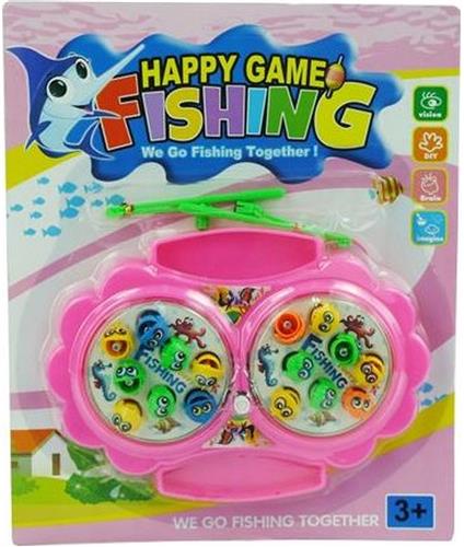 Visspel duo magnetisch 2x8 visjes (1 stuk) assorti