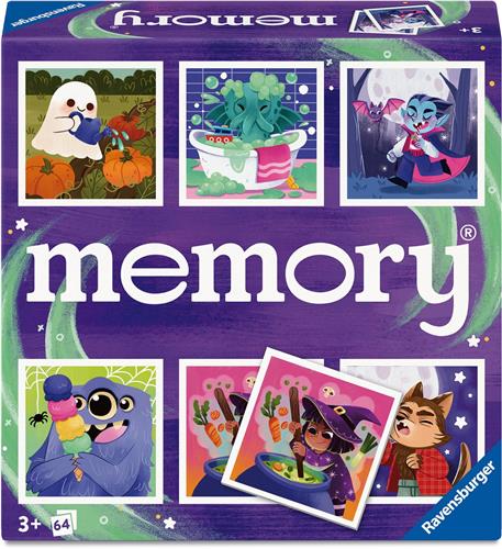 Ravensburger memoryÂ® Scary - Geheugenspel - Kinderspel - Vanaf 3 Jaar