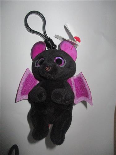 Ty Beanie Boo Clip - Halloween Alfred Bat - 7 cm