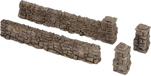 NOCH 13170 H0 Muur met metselwerk Metselwerk
