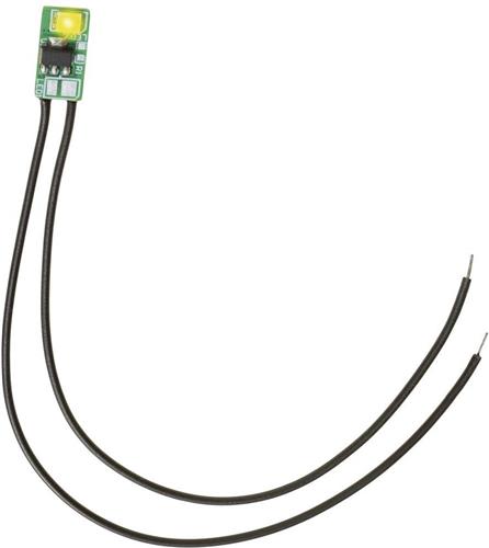 NOCH 51275 LED Permanent licht Flakkervrij, Met aansluitdraden Geschikt voor: Gebouw Warm-wit 4 stuk(s)